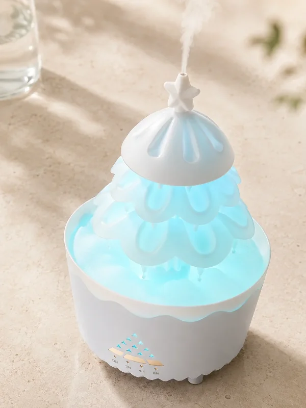 Aromaterapi Difüzörü 250 Ml Rgb Şans Ağacı Hava Nemlendirici