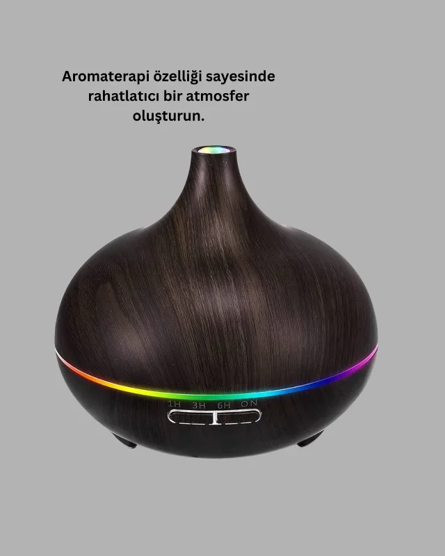 Otomatik Kapanma Özellikli Buhar Makinesi 550ml Ultrasonik Nemlendirici