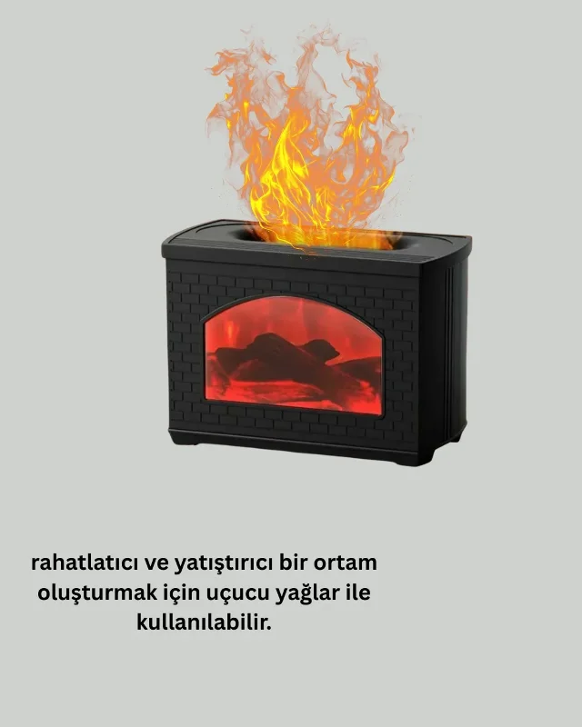 Aromaterapi Özellikli Usb Hava Nemlendirici 270 Ml