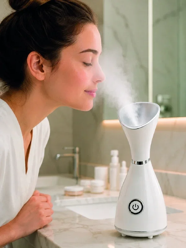 Nano İyonik Yüz Buhar Makinesi 80 Ml Kapasiteli Cilt Bakımı