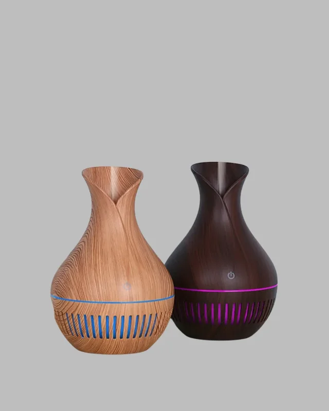 Aromaterapi Difüzörü 130ml 7 Renk Led Işıklı Hava Nemlendirici