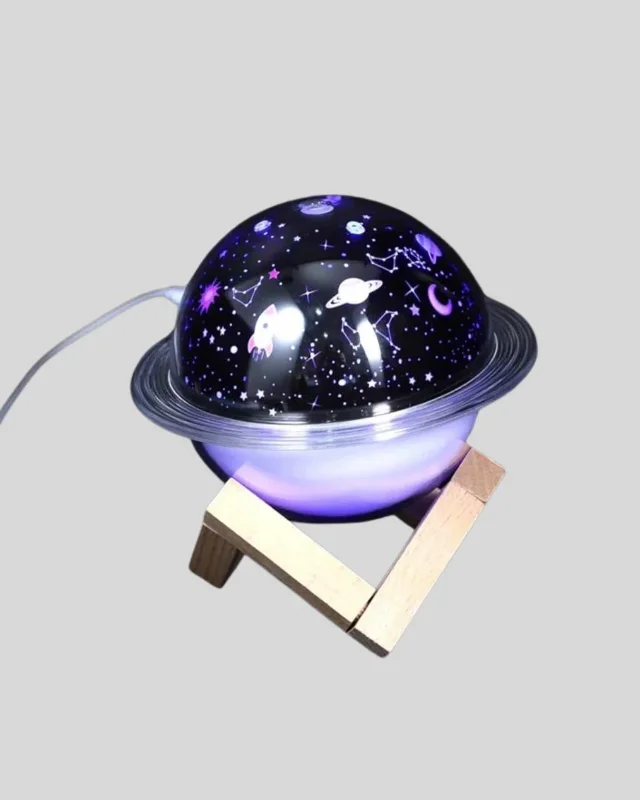 Taşınabilir Usb Hava Nemlendirici Ve Projeksiyon Lamba