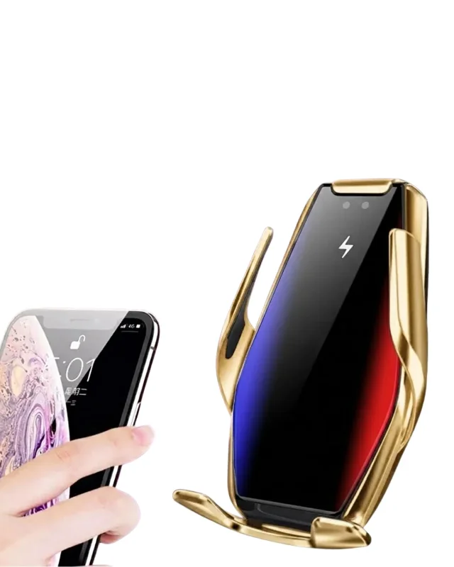 Kablosuz Şarjlı Akıllı Telefon Tutucu 360 Derece Dönme