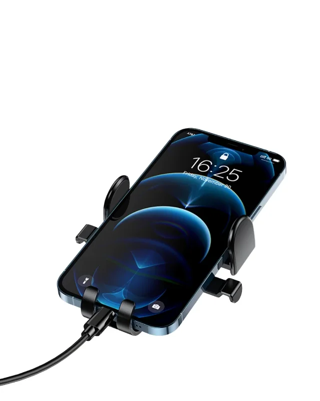 Tek Elle Kullanım Araç Telefon Tutucu Havalandırma 360 Derece