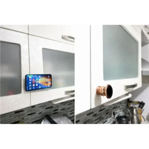Mıknatıslı Metal Telefon Tutucu 360 Derece