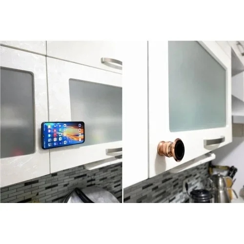 Mıknatıslı Metal Telefon Tutucu 360 Derece Dönme Özelliği