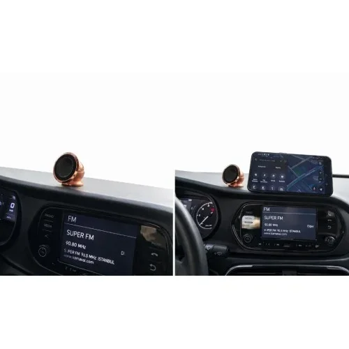 Mıknatıslı Metal Telefon Tutucu 360 Derece Dönme Özelliği