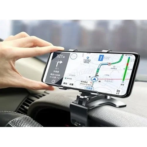 360 Derece Oynar Başlıklı Telefon Tutucu Torpido Ve Güneşlik Uyumlu