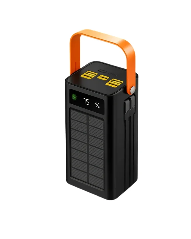 Taşınabilir Güneş Enerjili Powerbank 80.000 Mah Hızlı Şarj