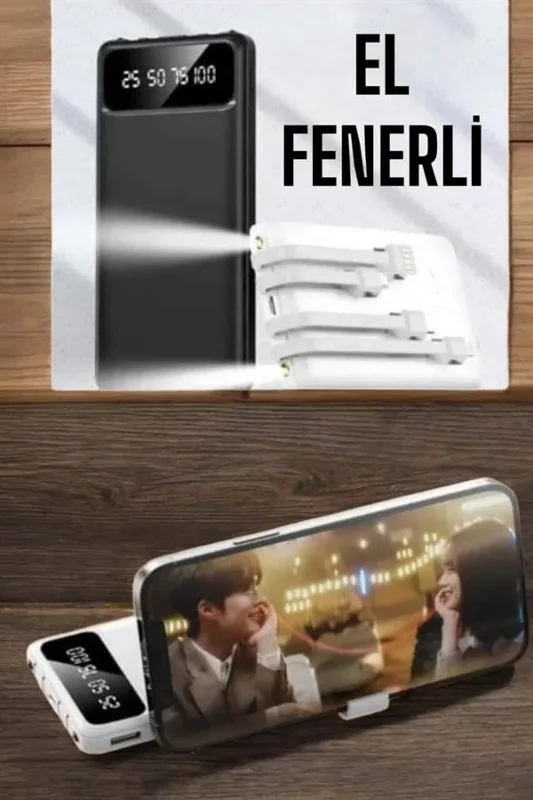 Yeni Nesil 20.000mah Led Işıklı Powerbank Usb Type-c Lightning