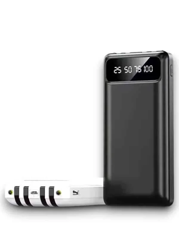 Hızlı Şarj Özellikli 20.000 Mah Powerbank 4 Çıkışlı Siyah