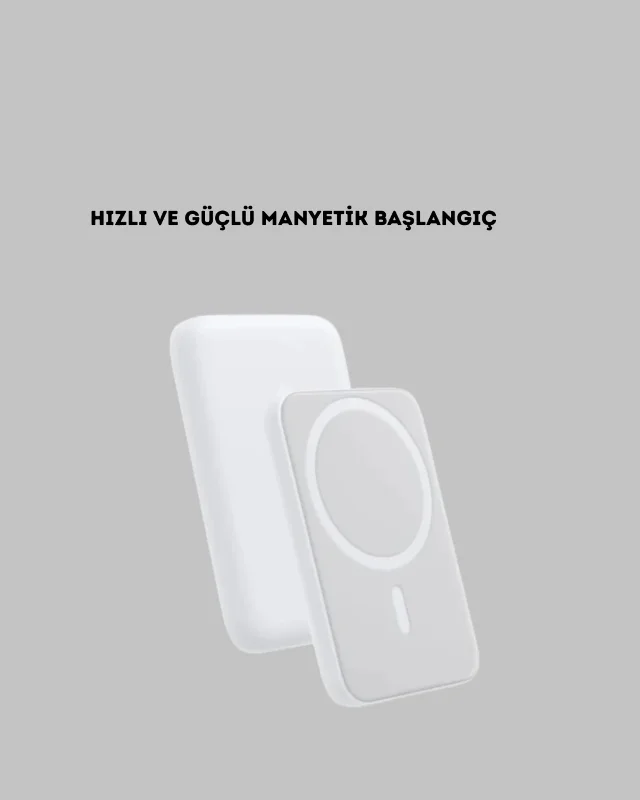 Kompakt Manyetik Powerbank 5000mah İphone Serisi Taşınabilir