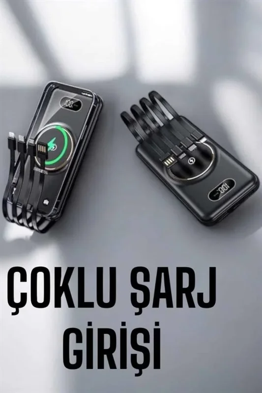 Çoklu Şarj Özellikli Hızlı Şarj Powerbank 10000 Mah