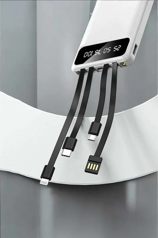 Yüksek Kapasiteli Powerbank 20000mah Usb Type-c Uyumlu
