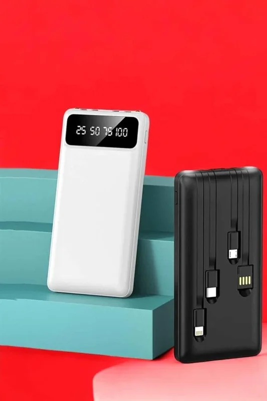 Yüksek Kapasiteli Powerbank 20000mah Usb Type-c Uyumlu