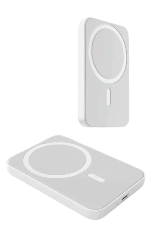 Kompakt Magsafe Uyumlu Powerbank 5.000 Mah Kablosuz Şarj