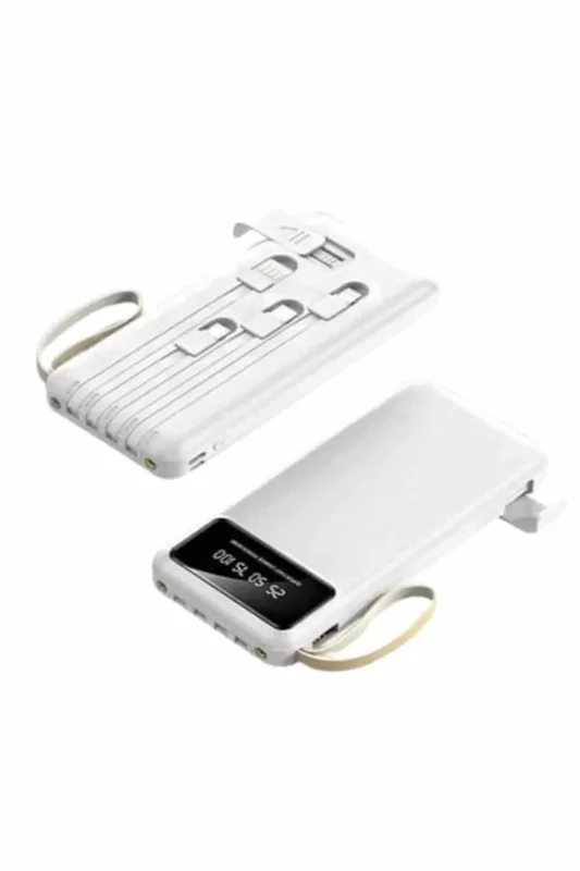 Güçlü 20.000 Mah Hızlı Şarj Usb Powerbank Android Ve İos Uyumlu
