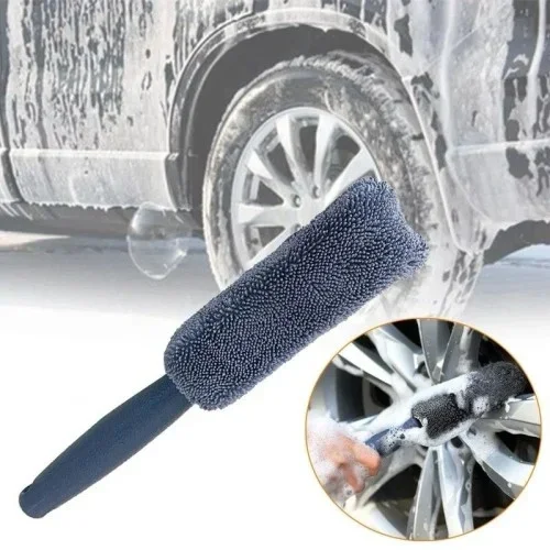 Ergonomik Mikrofiber Jant Ve Lastik Temizleme Fırçası
