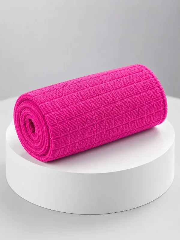 Mikrofiber Temizlik Bezi 40x40 Cm Pembe Kareli
