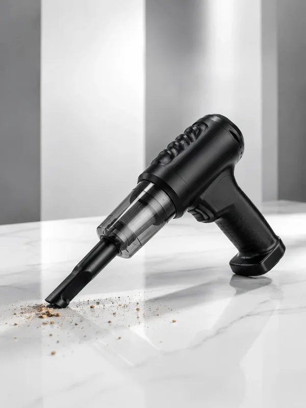 Ergonomik Şarjlı Hava Pompası Ve El Süpürgesi 2'si 1 Arada