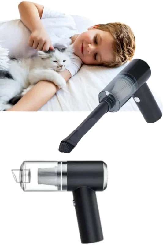 Kompakt Mini Araç Süpürgesi 120w Vakum Gücü İle