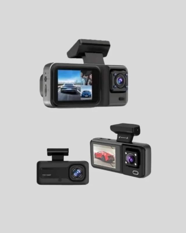 Kameralı Araç Dvr 1080p Ön Hd Arka İç Kamera Kayıt (3 Model)