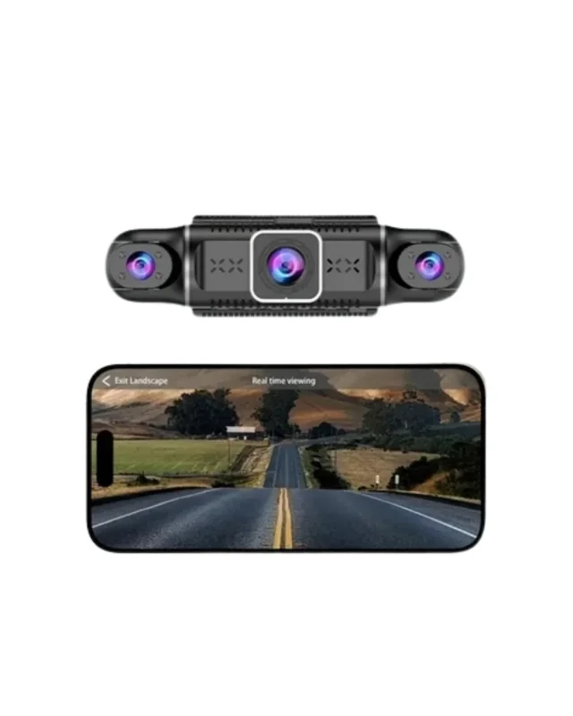 Geniş Açılı 1080p Araç Kamerası Mobil Uygulama İle Kontrol