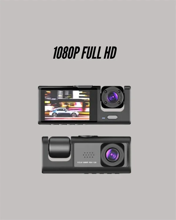 Kapsamlı 3'lü Araç Kamerası Full Hd 1080p