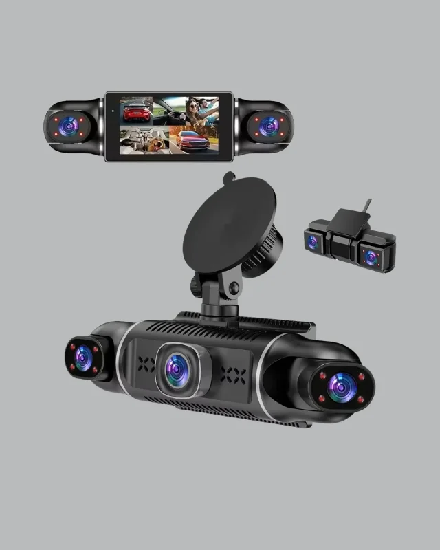 Gelişmiş Araç İçi Kamera 4 Kanal 1080p Full Hd