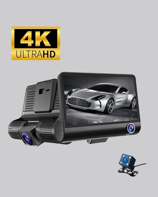 Geniş Açılı Araç Kamerası 170° 4.0” Ips Ekran Full Hd