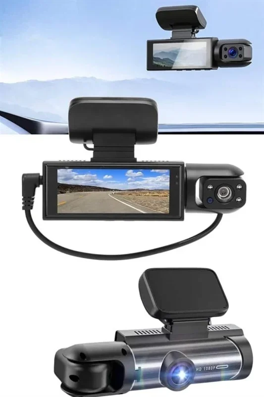 Dönebilen Hd Araç Kamerası 256 Gb Hafıza Desteği İle