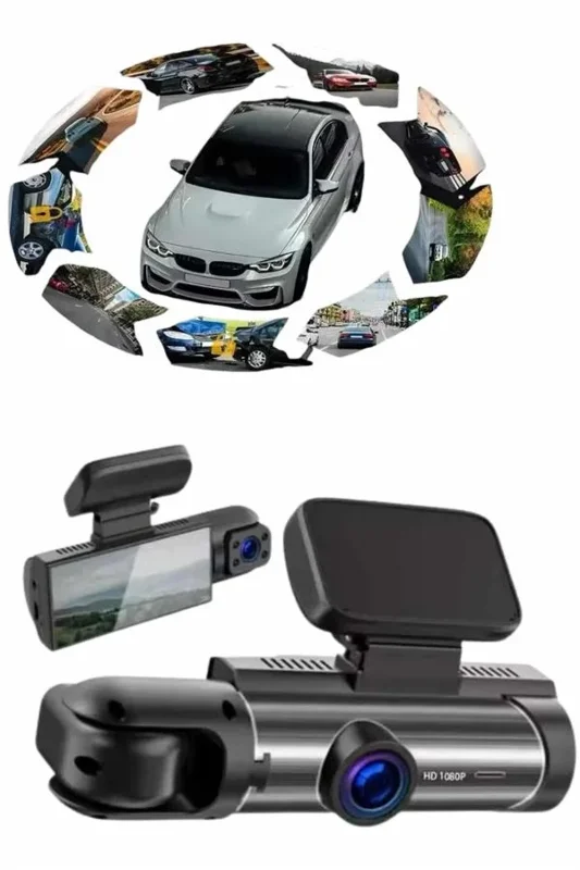 Dönebilen Hd Araç Kamerası 256 Gb Hafıza Desteği İle