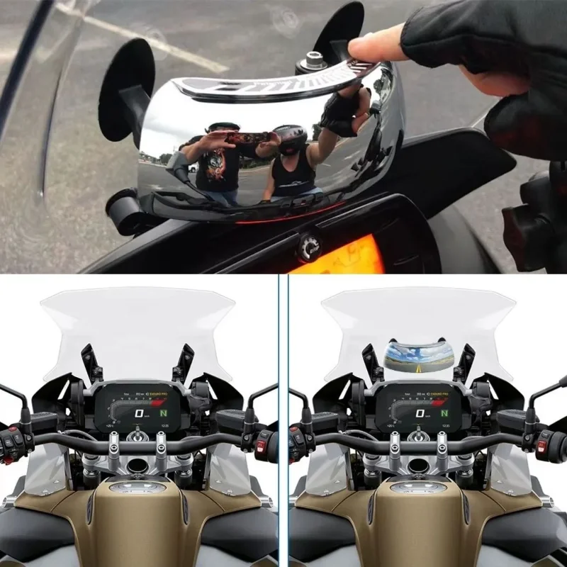 Geniş Açı Motosiklet 1 Adet Islanmaya Dayanıklı