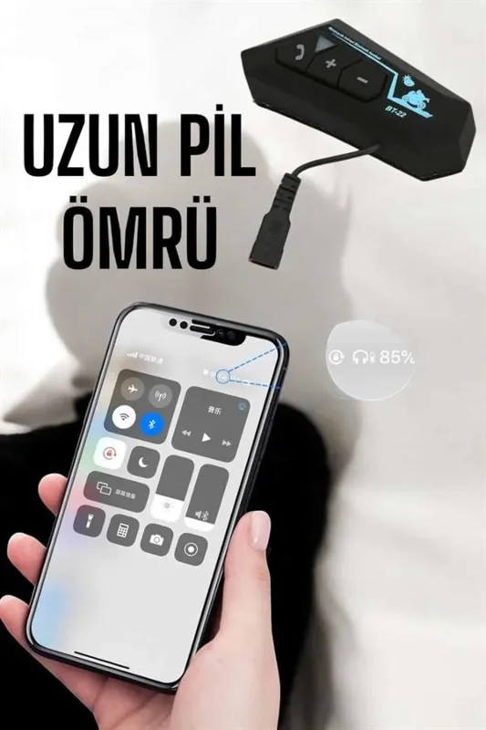 Su Geçirmez Bluetooth Motosiklet Kulaklık 5.0 Intercom