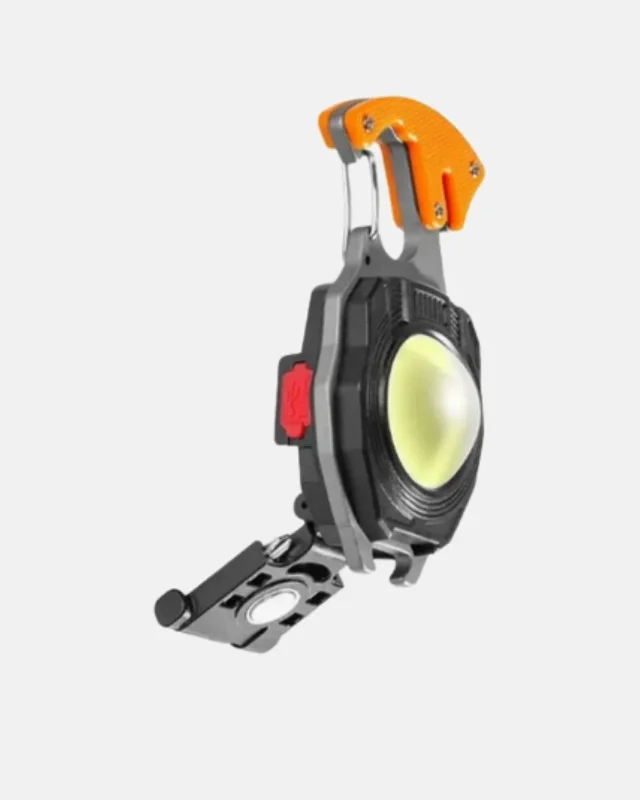 Kompakt Mini Led Fener Şişe Açacağı Ve Tornavida İle