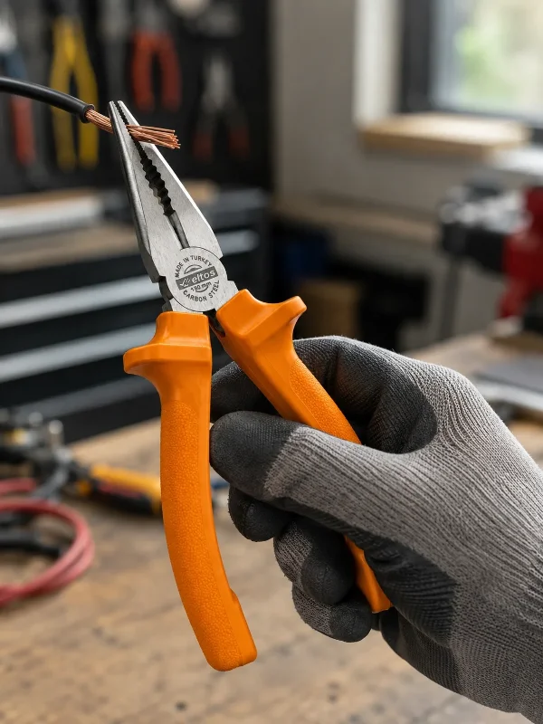 Tasarımlı Hassas Pense 1 Adet (ergonomik Model)