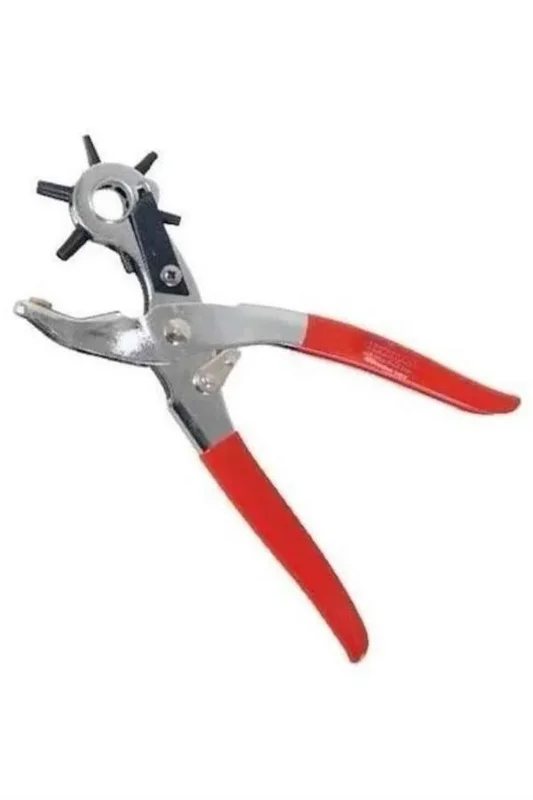 Ergonomik Kemer Delici Aparat 6 Farklı Boyut İle Deri Ürünler İçin