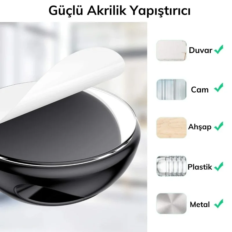 Kablo Düzenleyici 16 Parça Set Kolay Kullanımlı Akrilik Organizer