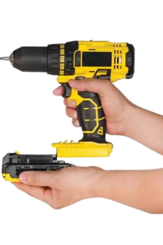 Ergonomik Darbeli Matkap Seti 24 Parça Çift Bataryalı