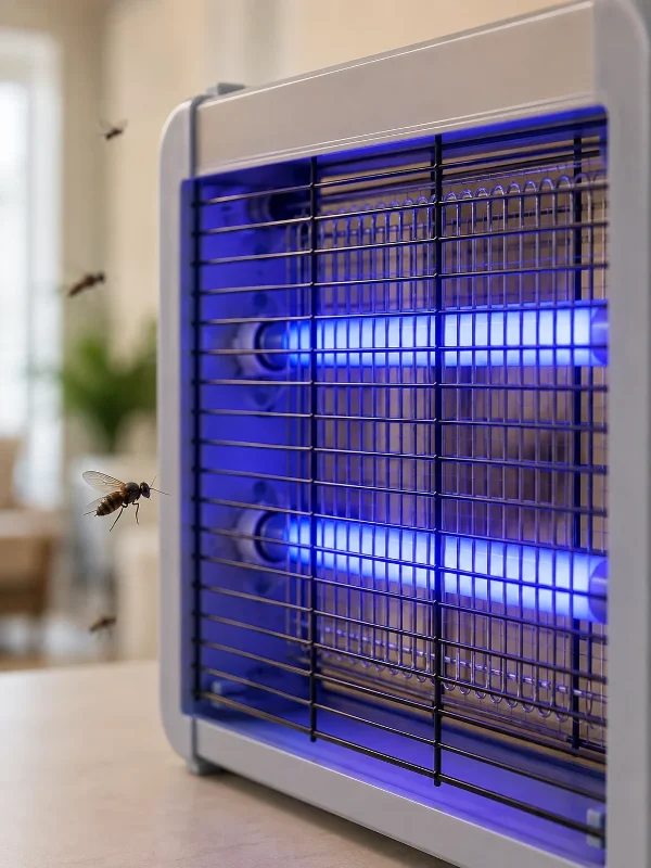 Çift Uv Işıklı Elektrikli Sinek Öldürücü 12w Asılabilir Lamba