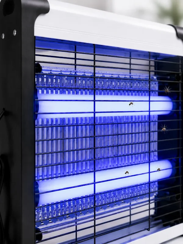 Sessiz Çalışan Elektrikli Uv Led Sinek Öldürücü 30 M² Kapasite