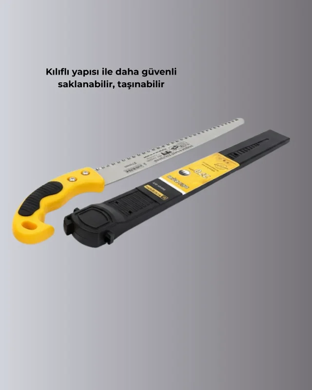 Ergonomik Saplı Bahçe Budama Testeresi 270 Mm Kesim