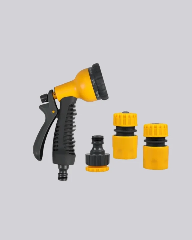 Ergonomik Bahçe Sulama Tabancası 8 Fonksiyonlu Set
