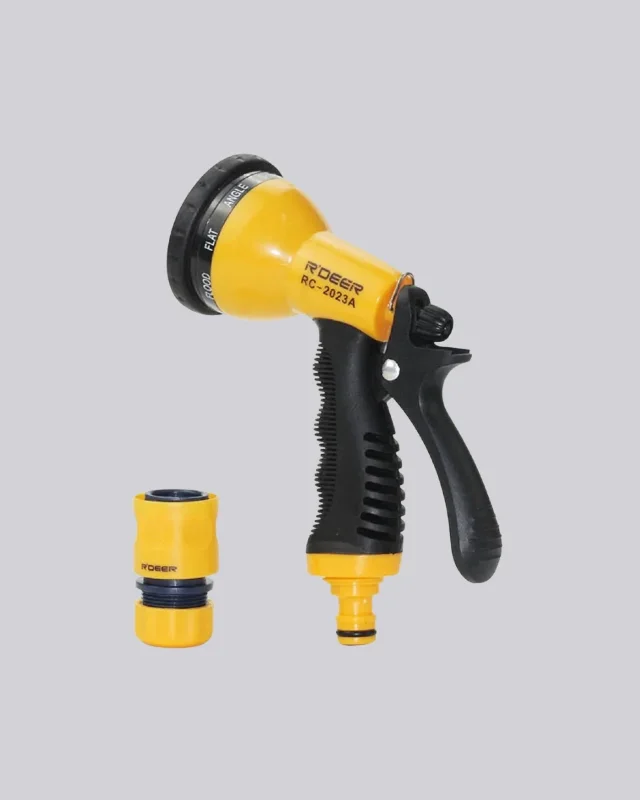 Ergonomik 8 Modlu Bahçe Sulama Tabancası Aparatı