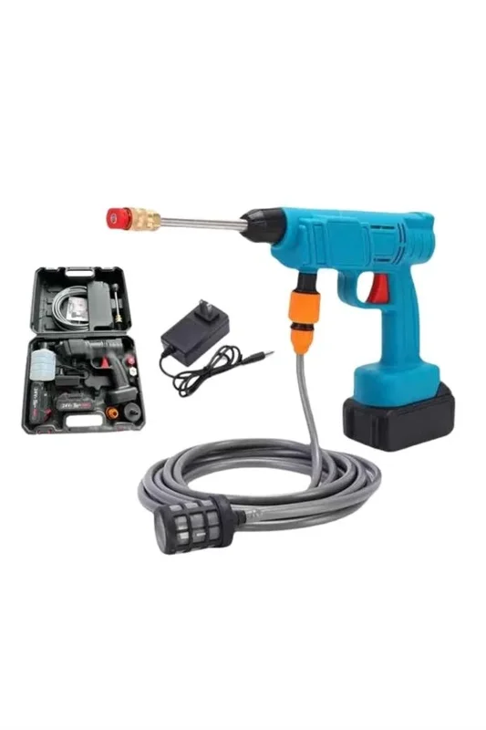Yüksek Basınçlı Oto Yıkama Makinesi 2 İle Bahçe Temizliği