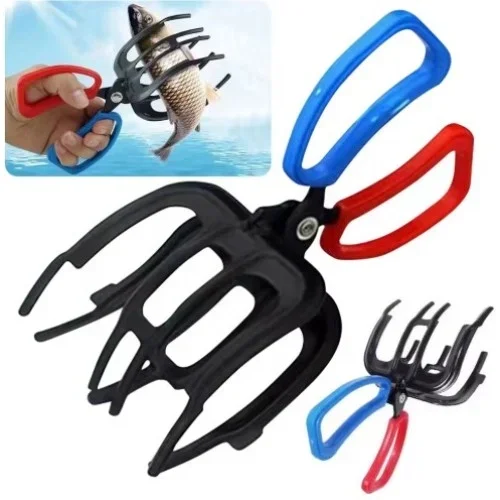 Ergonomik 3 Pençeli Balık Sabitleyici Maşa 11 Cm
