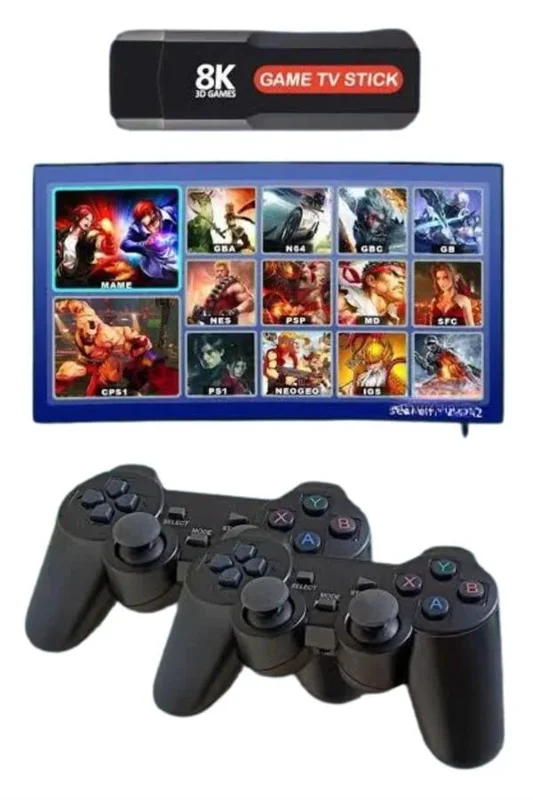 Ultra Hd Oyun Konsolu 36500 Oyunlu Game Stick