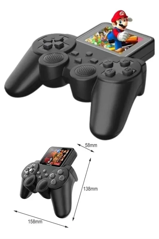 Retro Taşınabilir Oyun Konsolu 520 Oyunlu El Gamepad
