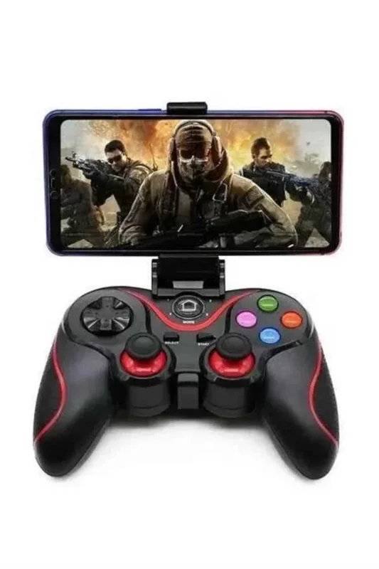 Bluetooth Gamepad Telefon Tutucu Oyun Kolu Android Uyumlu