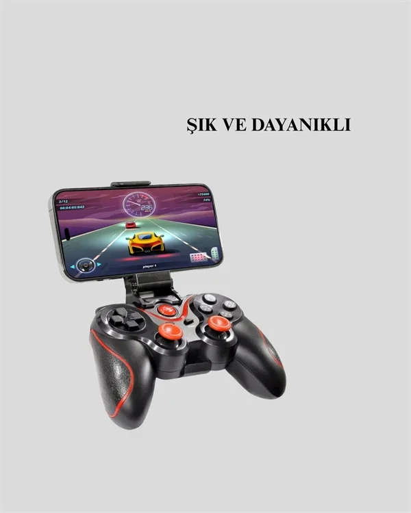 Kablosuz Bluetooth Oyun Kolu - Android İphone Pc Uyumlu